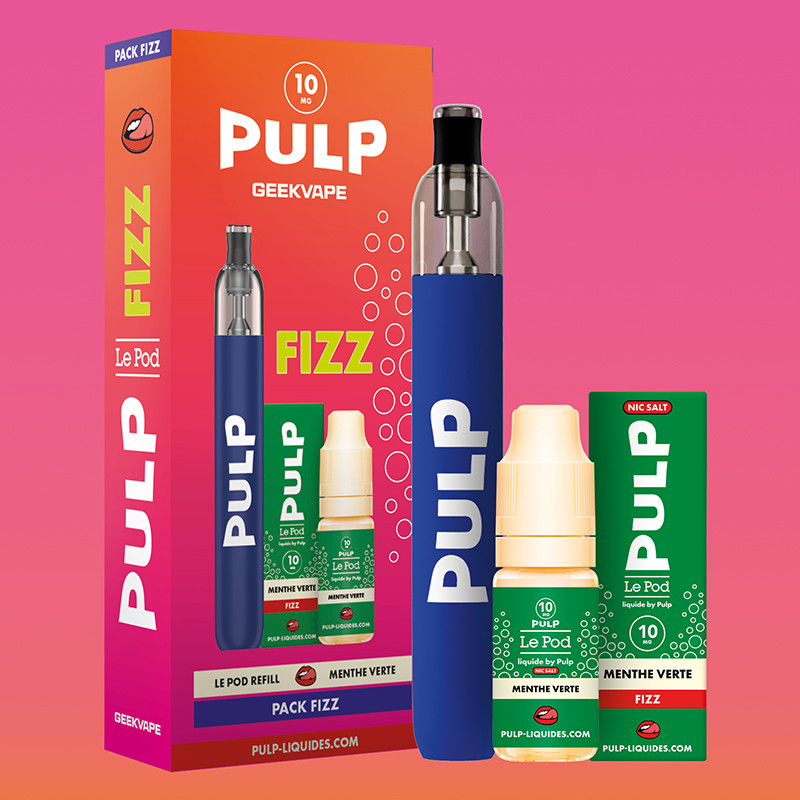 Pack Fizz Refill Menthe...