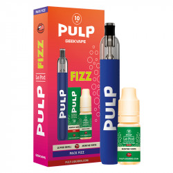 Pack Fizz Refill Menthe Verte 10ml Le Pod Fizz - Pulp