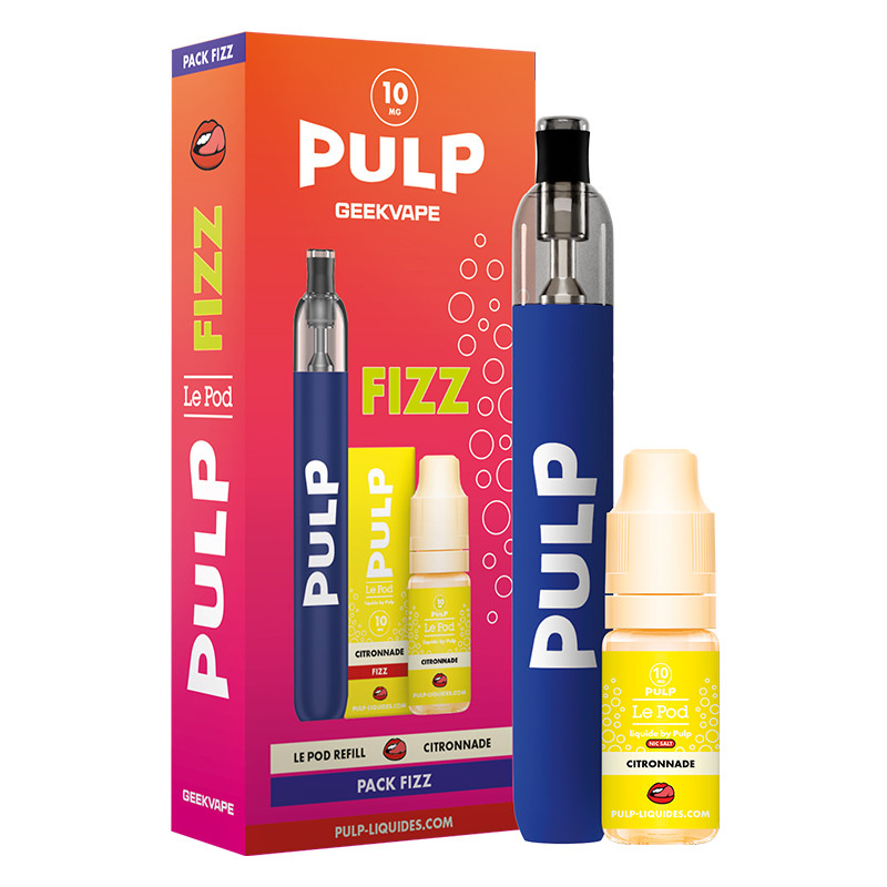 Pack Fizz Refill Citronnade 10ml Le Pod Fizz - Pulp