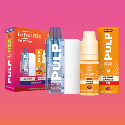 Pack Fizz Flip Orange Ananas 10ml Le Pod Fizz - Pulp