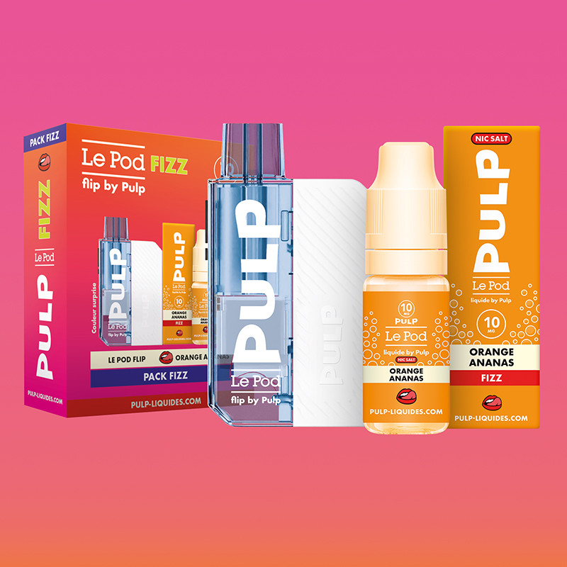 Pack Fizz Flip Orange...