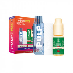 Pack Fizz Flip Menthe Verte 10ml Le Pod Fizz - Pulp