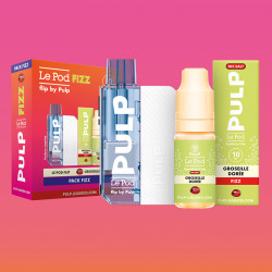 Pack Fizz Flip Groseille Dorée 10ml Le Pod Fizz - Pulp