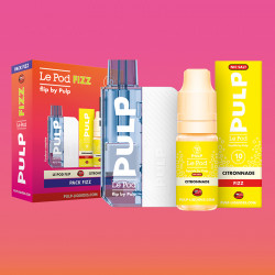 Pack Fizz Flip Citronnade 10ml Le Pod Fizz - Pulp