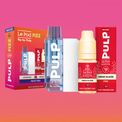 Pack Fizz Flip Cerise Glacée 10ml Le Pod Fizz - Pulp