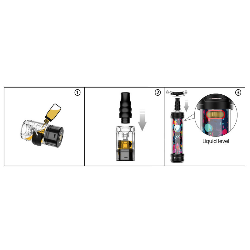 E-Chicha Portable Hookah Air Mini MTL/RDL 1500mAh Limited Edition - Fumytech