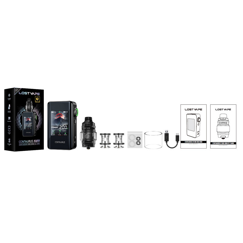 Kit Centaurus BT200 avec Centaurus Sub Ohm V2 - Lost Vape