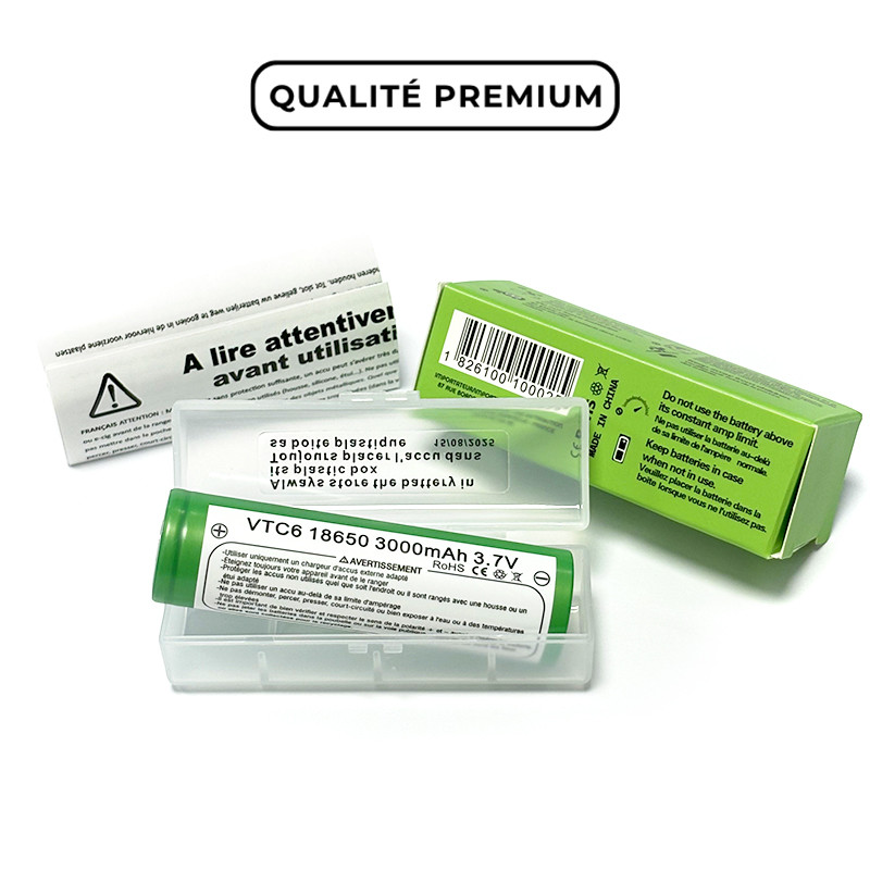 Accu VTC6 Premium 18650 3000mAh