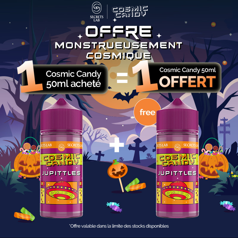 Pack Offre Cosmic Candy - Secret's LAb 1+1