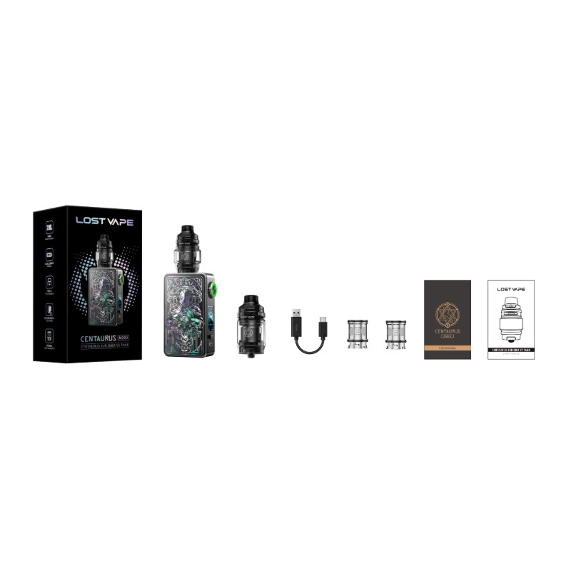 Kit Centaurus M200 avec Centaurus Sub Ohm V2 5ml - Lost Vape