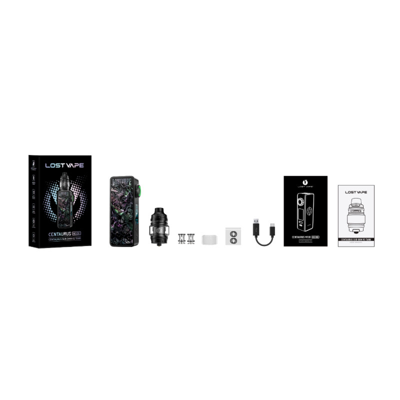 Kit Centaurus M100 avec Centaurus Sub Ohm V2 5ml - Lost Vape