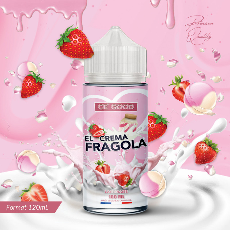 El Crema Fragola 100ml -...