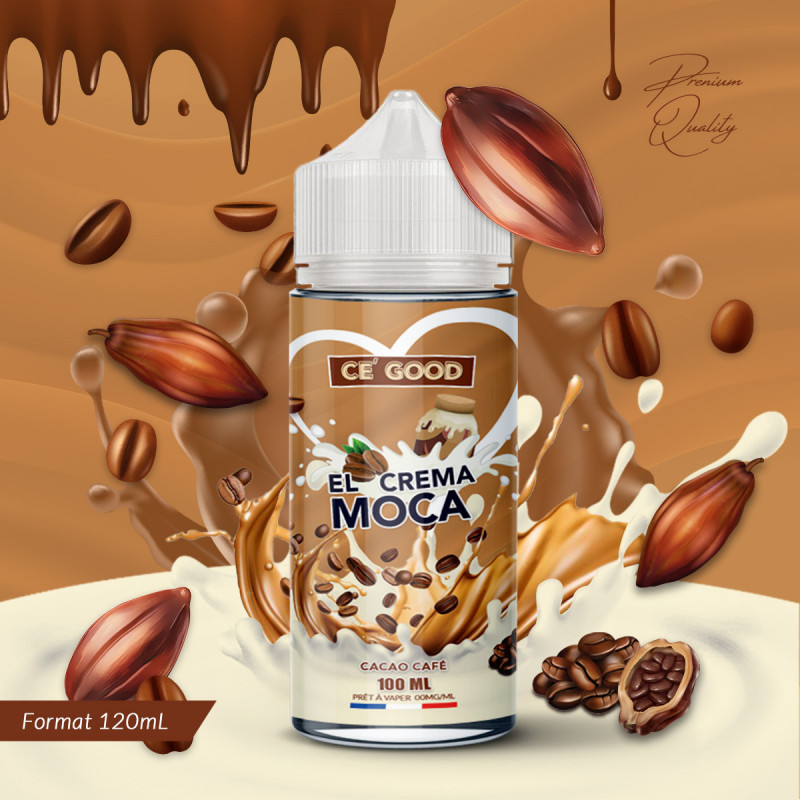 El Crema Moca 100ml - CE'GOOD