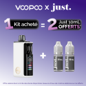 Pack Offre - Kit Pod Vrizz 2 1350mAh - Voopoo 1 + 2x10ml Just