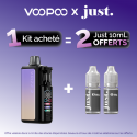 Pack Offre - Kit Pod Vrizz 2 1350mAh - Voopoo 1 + 2x10ml Just