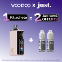 Pack Offre - Kit Pod Vrizz 2 1350mAh - Voopoo 1 + 2x10ml Just