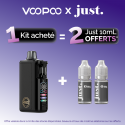 Pack Offre - Kit Pod Vrizz 2 1350mAh - Voopoo 1 + 2x10ml Just