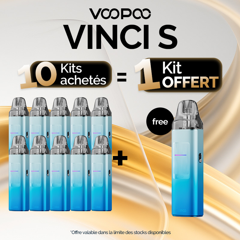 Pack Offre - Kit Pod Vinci S 2000mAh - Voopoo 10+1
