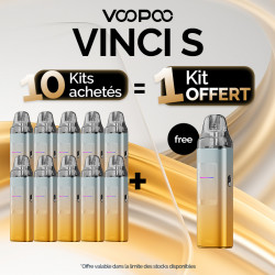 Pack Offre - Kit Pod Vinci S 2000mAh - Voopoo 10+1