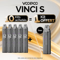 Pack Offre - Kit Pod Vinci S 2000mAh - Voopoo 10+1