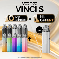 Pack Offre - Kit Pod Vinci S 2000mAh - Voopoo 10+1