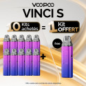 Pack Offre - Kit Pod Vinci S 2000mAh - Voopoo 10+1