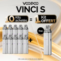 Pack Offre - Kit Pod Vinci S 2000mAh - Voopoo 10+1