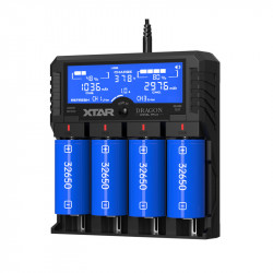 Chargeur Dragon VP4L PLUS - Xtar Light