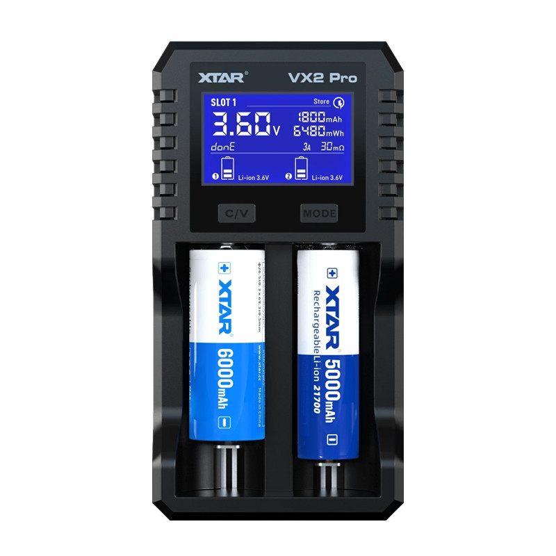 Chargeur VX2 PRO - Xtar Light