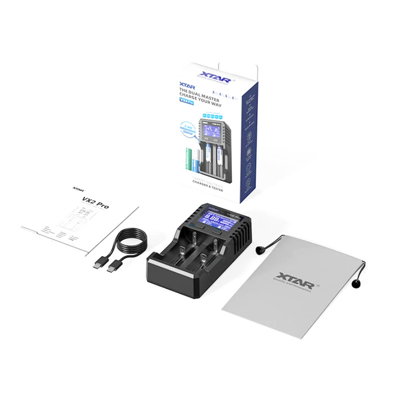 Chargeur VX2 PRO - Xtar Light