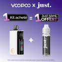 Pack Offre - Kit Pod Vrizz 2 1350mAh - Voopoo 1 + 1 Just 50ml