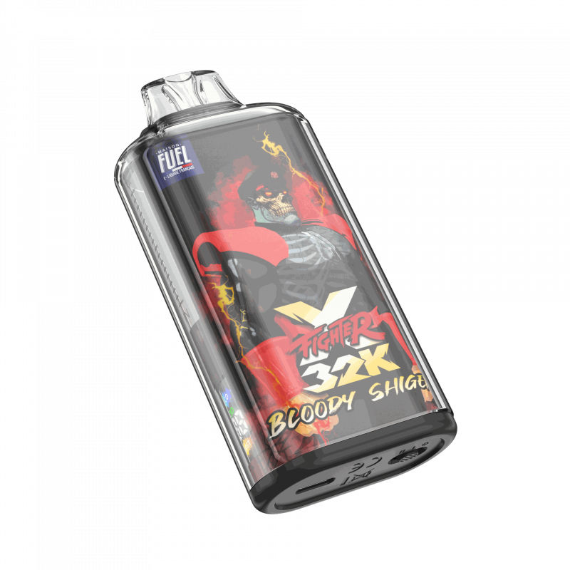 Puff Fighter X 32K Bloody Shigeri 1000mAh 22ml - Maison Fuel