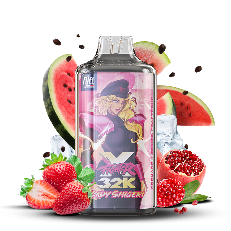 Puff Fighter X 32K Lady Shigeri 1000mAh 22ml - Maison Fuel