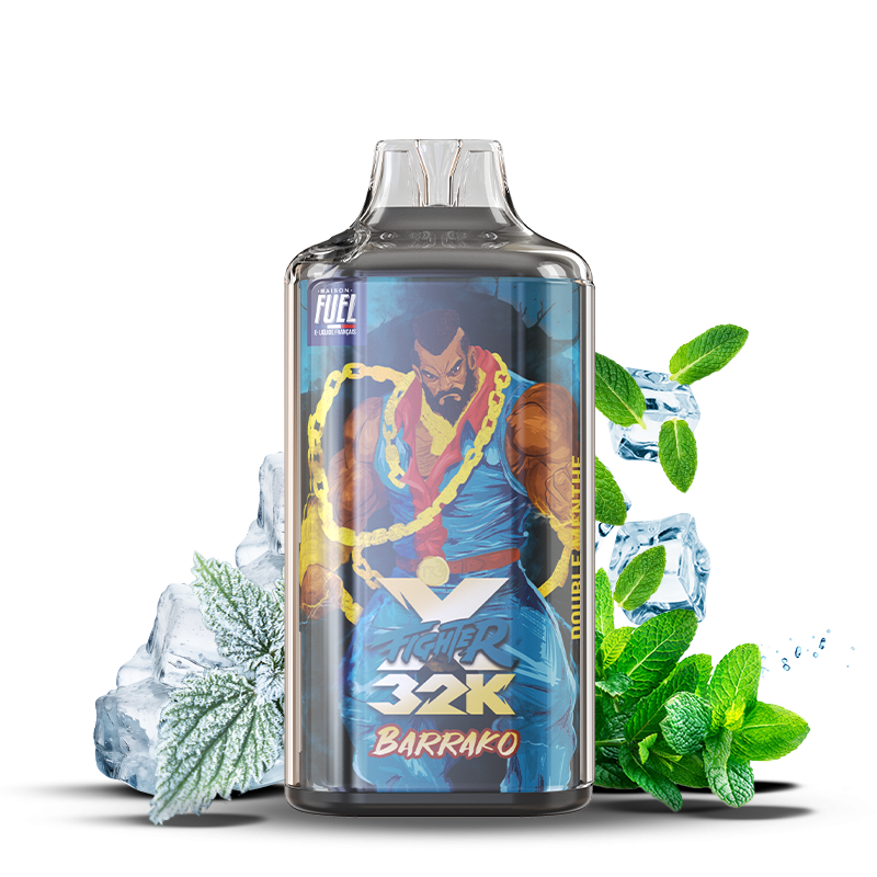 Puff Fighter X 32K Barrako 1000mAh 22ml - Maison Fuel
