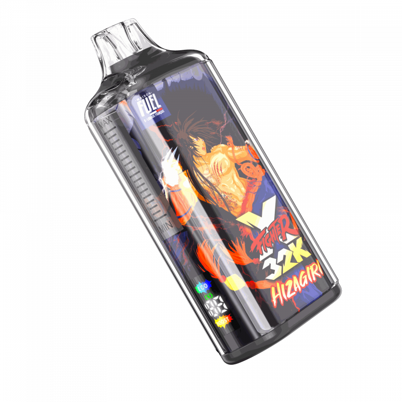 Puff Fighter X 32K Hizagiri 1000mAh 22ml - Maison Fuel