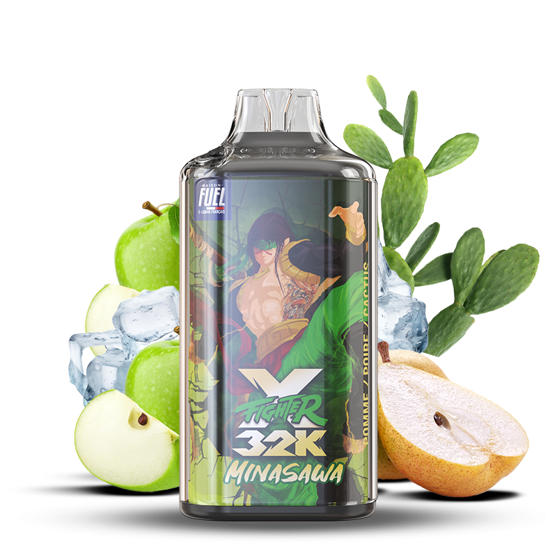 Puff Fighter X 32K Minasawa 1000mAh 22ml - Maison Fuel