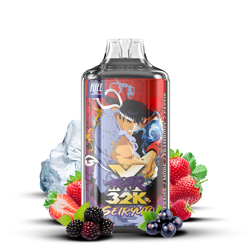 Puff Fighter X 32K Seiryuto 1000mAh 22ml - Maison Fuel