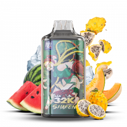 Puff Fighter X 32K Shaken 1000mAh 22ml - Maison Fuel