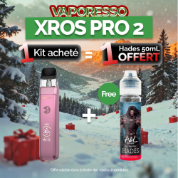 Pack Offre - Kit Pod XROS PRO 2 2000mAh - Vaporesso 1+1 Hades 50ml