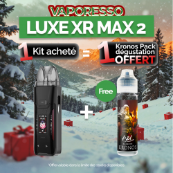 Pack Offre - Kit Pod Luxe XR Max 2 3200mAh - Vaporesso 1+1 Kronos 50ml