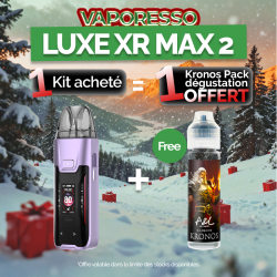 Pack Offre - Kit Pod Luxe XR Max 2 3200mAh - Vaporesso 1+1 Kronos 50ml