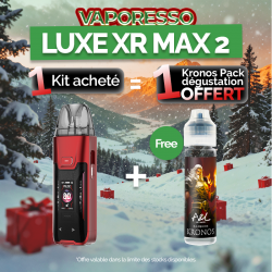 Pack Offre - Kit Pod Luxe XR Max 2 3200mAh - Vaporesso 1+1 Kronos 50ml