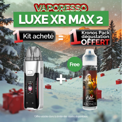 Pack Offre - Kit Pod Luxe XR Max 2 3200mAh - Vaporesso 1+1 Kronos 50ml