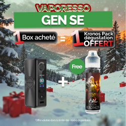 Pack Offre - Box Gen SE 80w - Vaporesso 1+1 Kronos 50ml