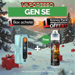 Pack Offre - Box Gen SE 80w - Vaporesso 1+1 Kronos 50ml