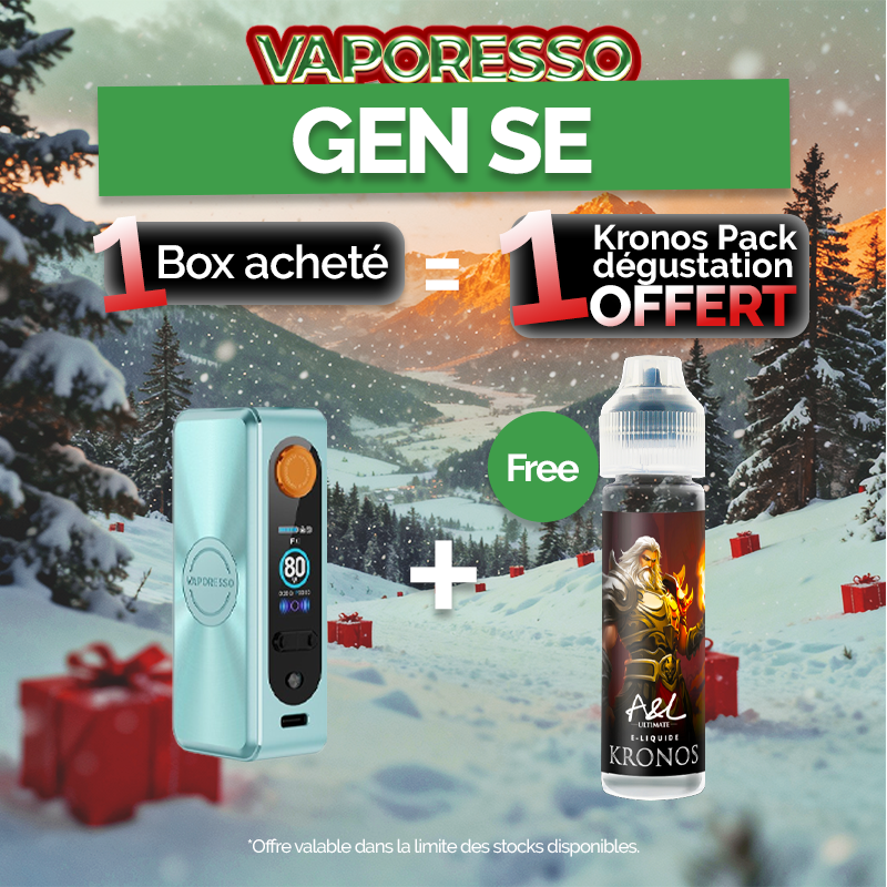 Pack Offre - Box Gen SE 80w - Vaporesso 1+1 Kronos 50ml