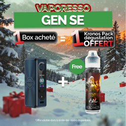 Pack Offre - Box Gen SE 80w - Vaporesso 1+1 Kronos 50ml