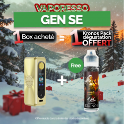 Pack Offre - Box Gen SE 80w - Vaporesso 1+1 Kronos 50ml