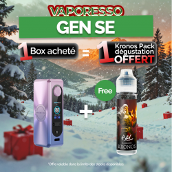 Pack Offre - Box Gen SE 80w - Vaporesso 1+1 Kronos 50ml