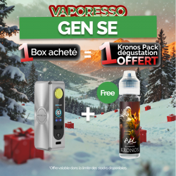 Pack Offre - Box Gen SE 80w - Vaporesso 1+1 Kronos 50ml